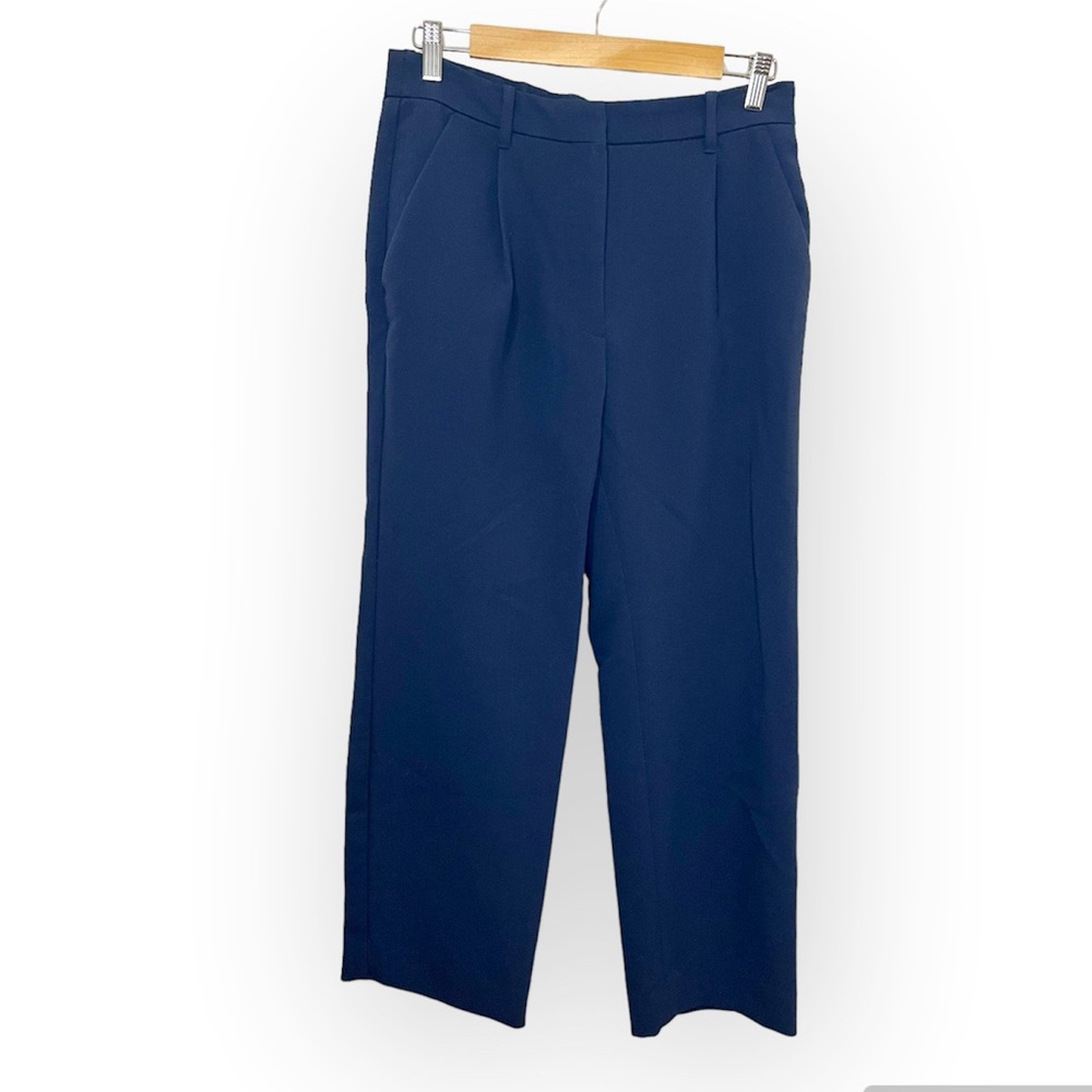 Abercrombie & Fitch Tailored Relaxed Straight Pant Trousers Size 28 / 6 Short - Picture 4 of 10